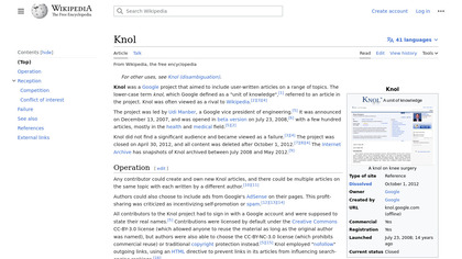 Google Knol image