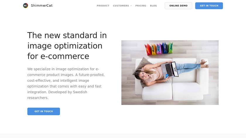 ShimmerCat Landing Page