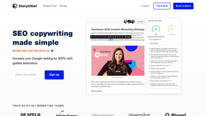 StoryChief SEO Writing Tool V2.0 image