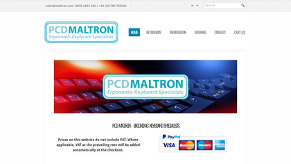 Maltron Letter Layout image