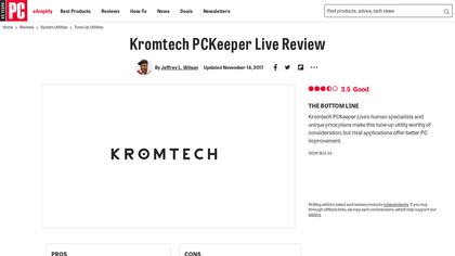 Kromtech PCKeeper Live image