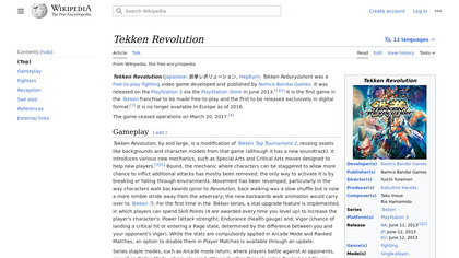 Tekken Revolution image