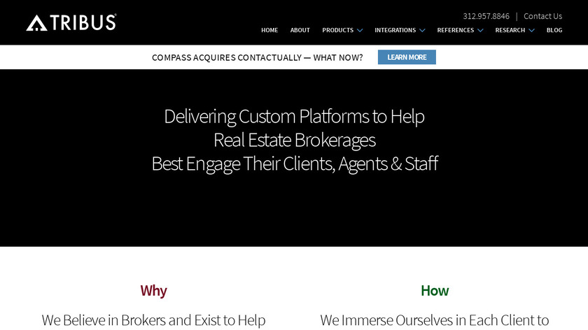 TRIBUS Landing Page