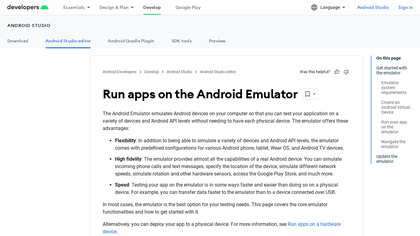 Android Studio Emulator image