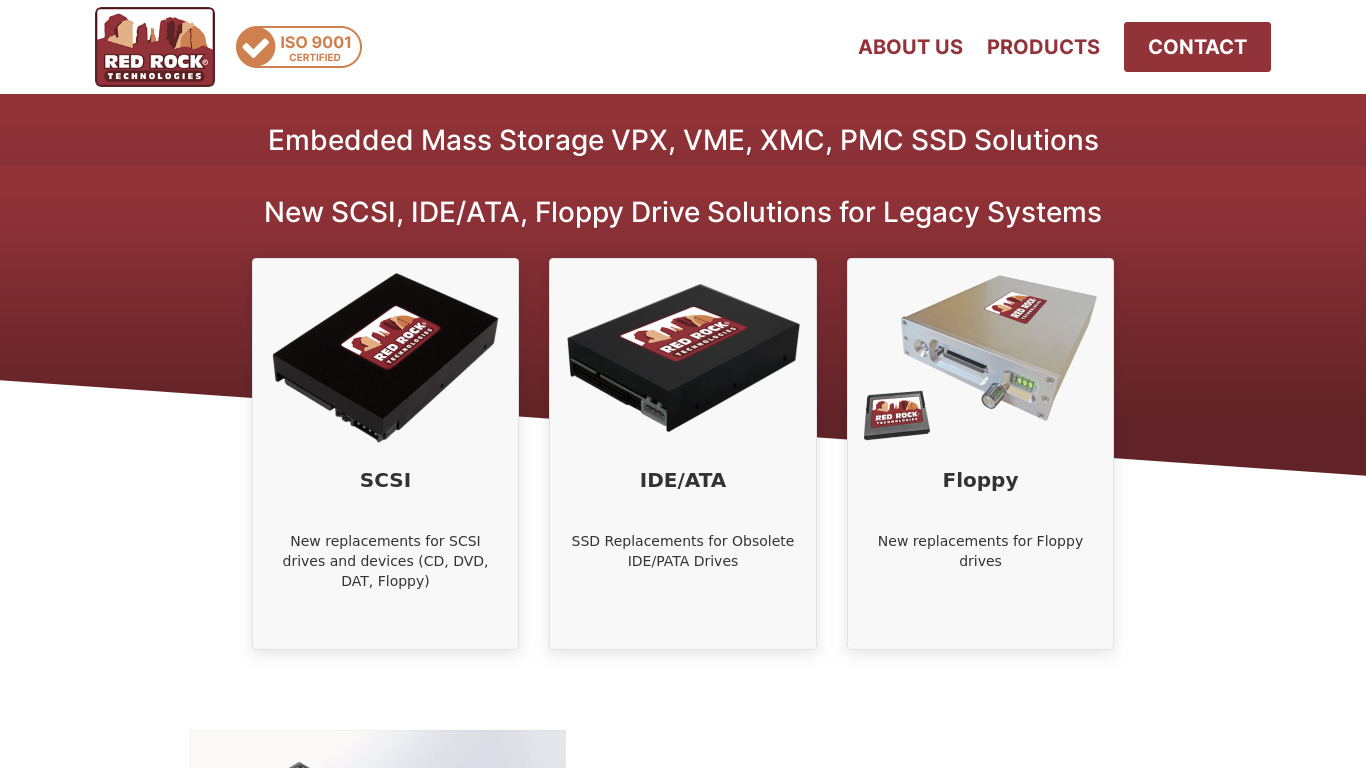 Red Rock Tech Landing page