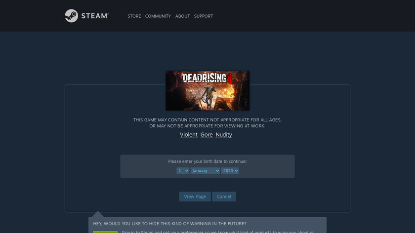 Dead Rising 4 Landing Page