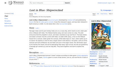 Lost in Blue: Shipwrecked image