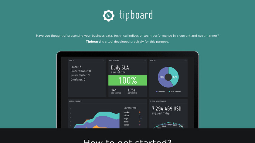 allegro.tech Tipboard Landing Page