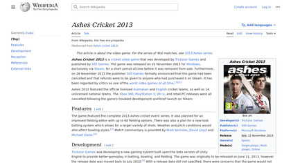 Ashes Cricket 2013 image