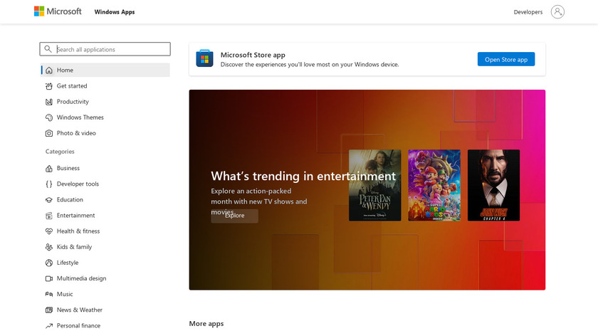 Microsoft CPS Landing Page