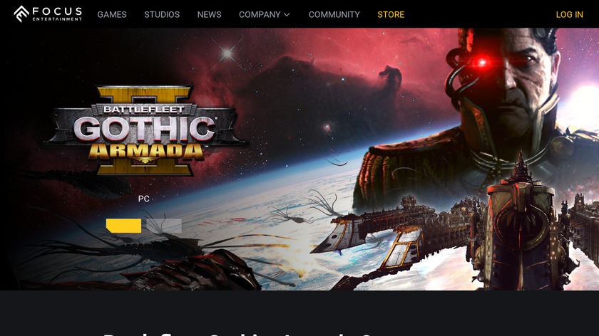 Battlefleet Gothic: Armada Landing Page