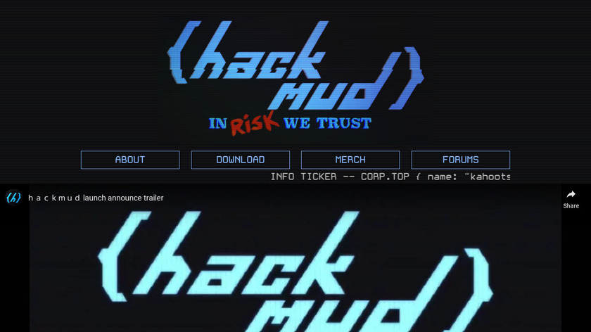 Hackmud Landing Page