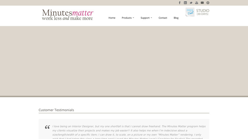 Minutesmatter Landing Page