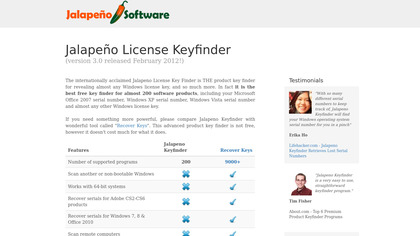 Jalapeno Keyfinder image