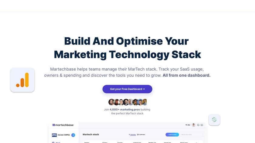 Martechbase Landing Page