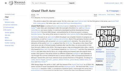 Grand Theft Auto (Series) image