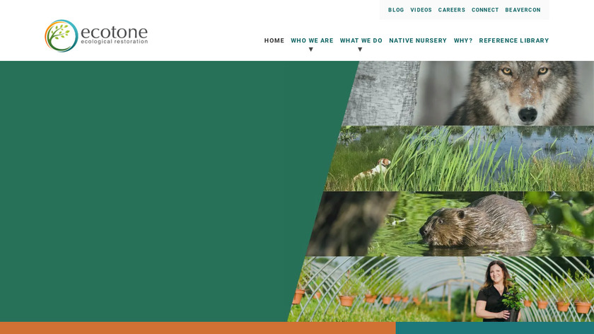 Ecotone Landing Page