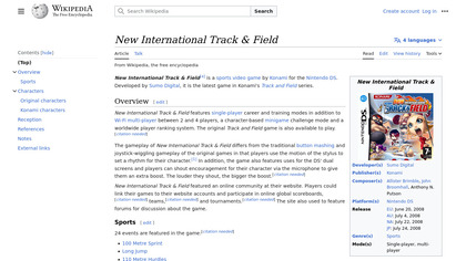 New International Track and Field image