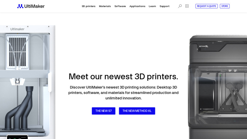 Ultimaker 2+ Landing Page