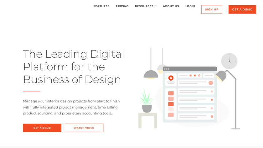 Studio Designer Landing Page