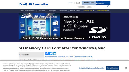SD Card Formatter image