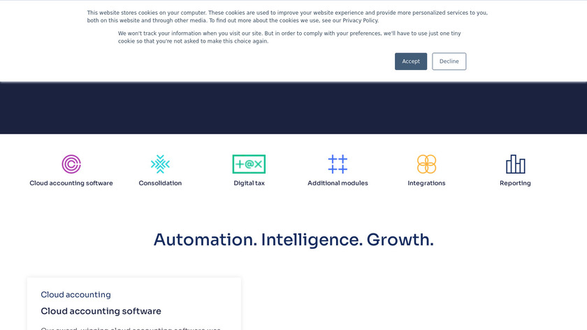 AccountsIQ Landing Page