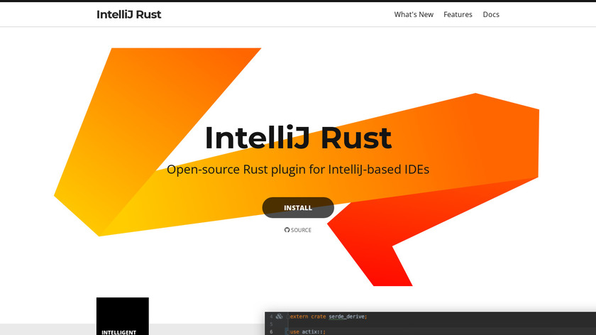 IntelliJ Rust Landing Page