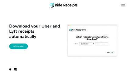 Ride Receipts image