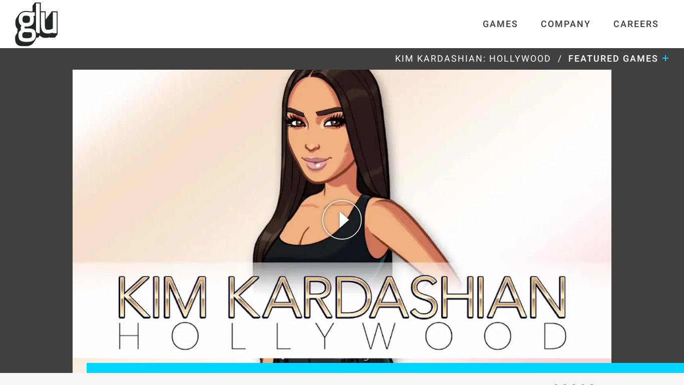 Kim Kardashian: Hollywood Landing page