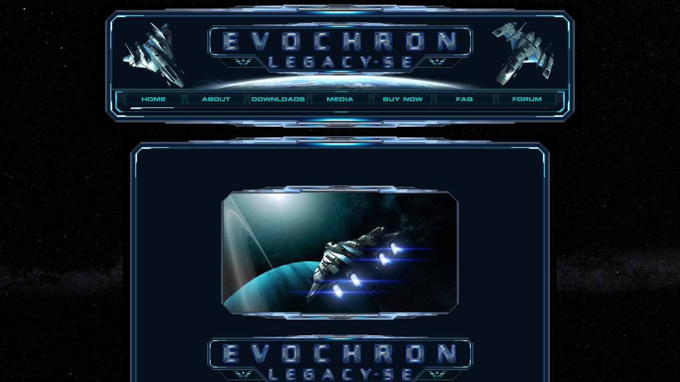 Evochron Legacy Landing page