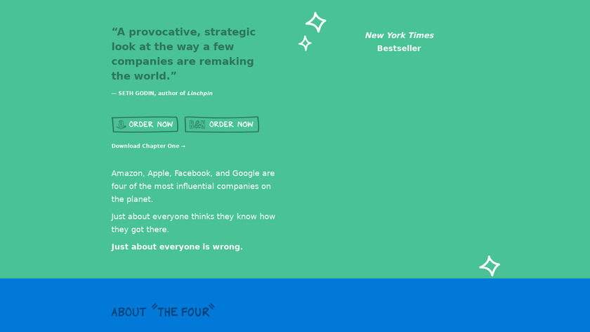 The Four Landing Page
