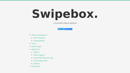 Swipebox image