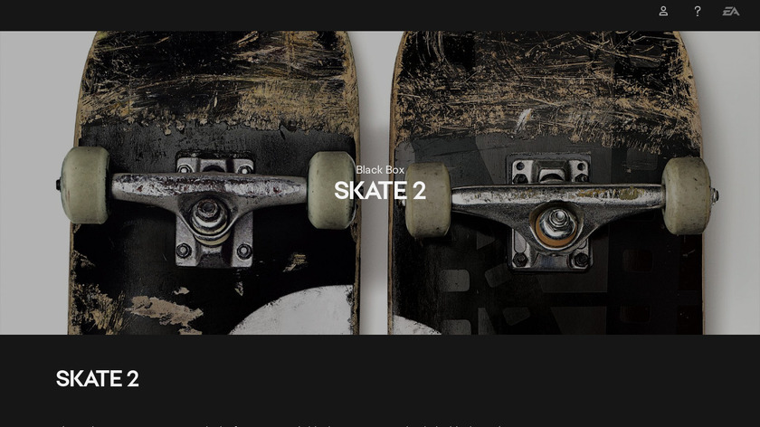 Skate 2 Landing Page