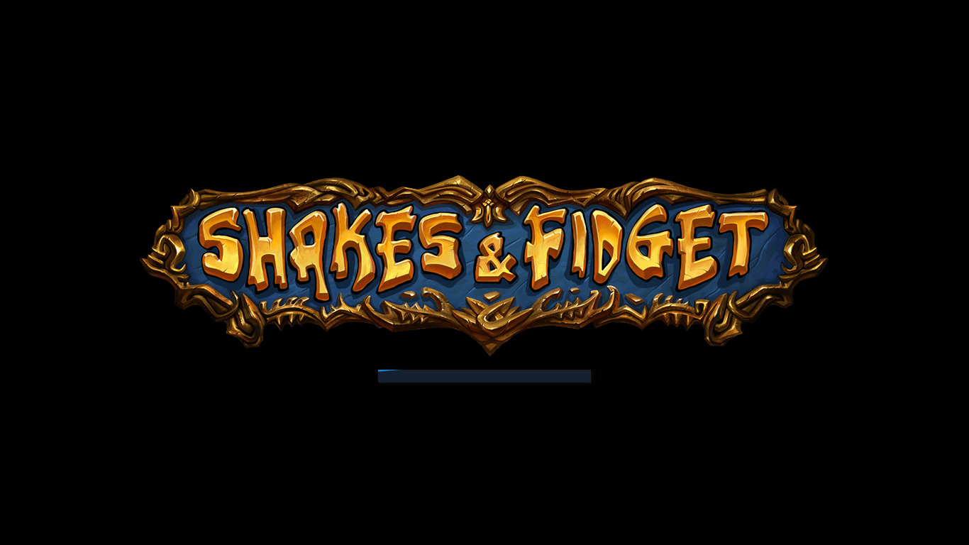 Shakes and Fidget Online Landing page