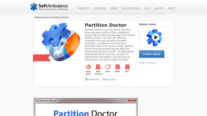 SoftAmbulance Partition Doctor image