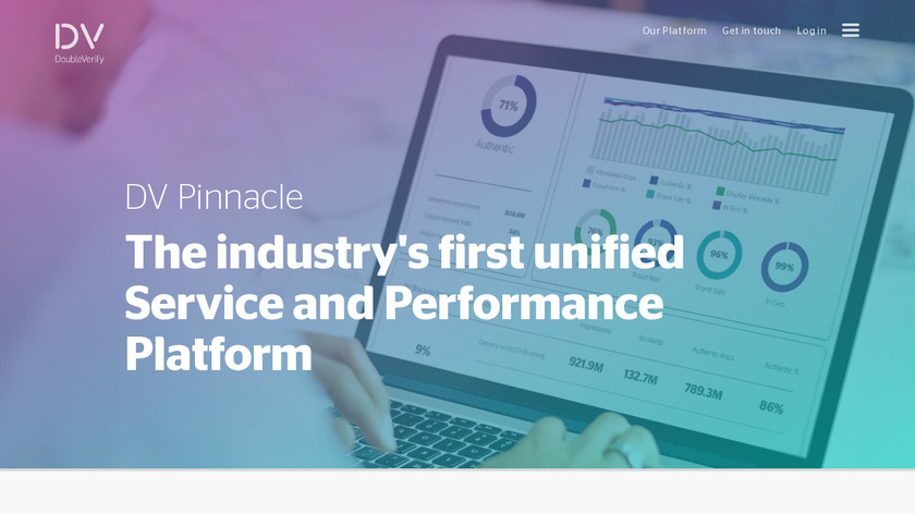 doubleverify.com DV Pinnacle Landing Page