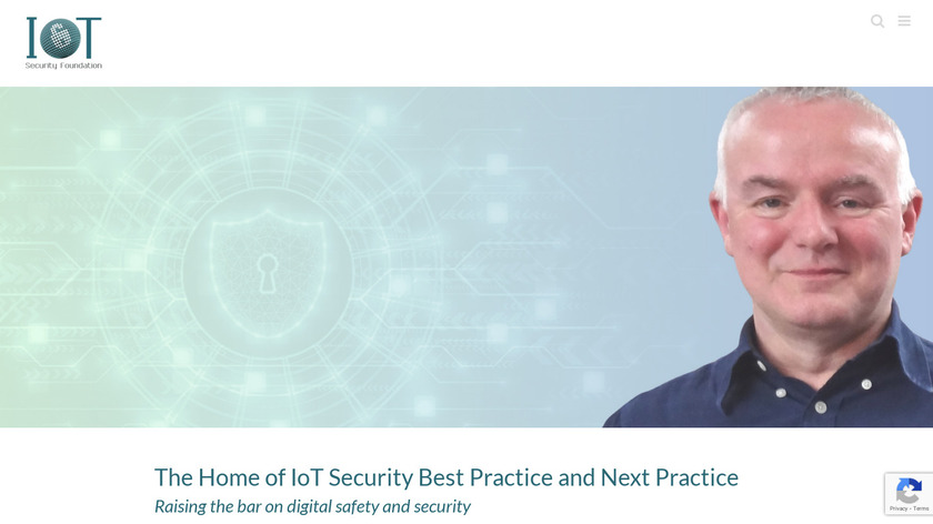 IoT Security Landing Page