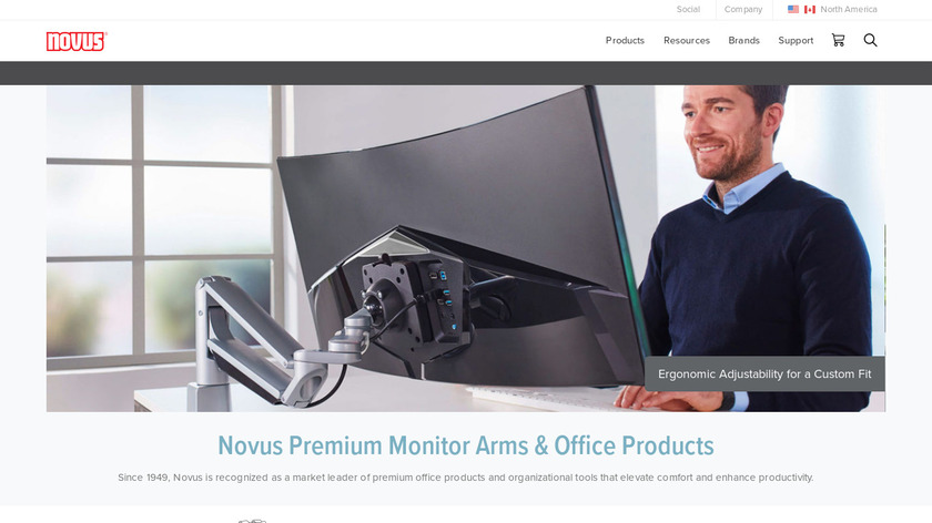 Novus Office Landing Page