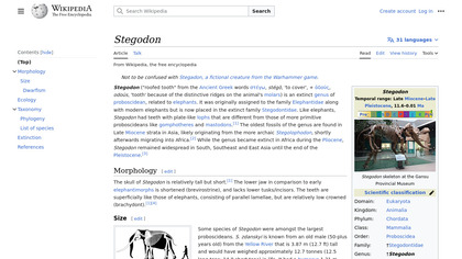 Stegodon image