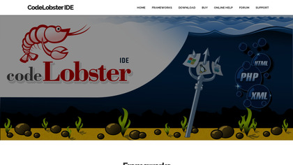 CodeLobster IDE screenshot