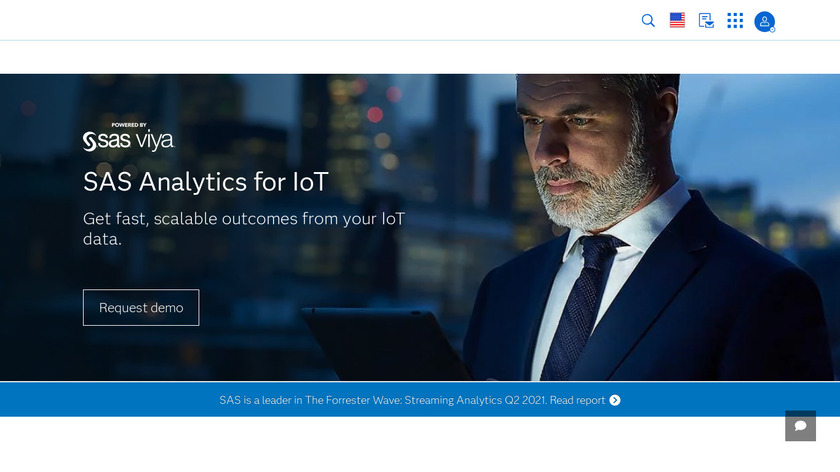 SAS Analytics for IoT Landing Page
