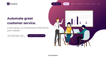 Dialogbar FAQ Bot image