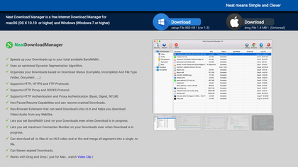 Neat Download Manager for Mac image