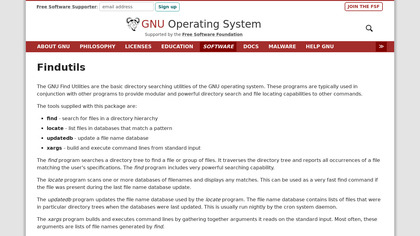 GNU Find Utilities image