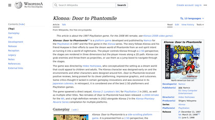 Klonoa: Door to Phantomile image