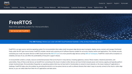Amazon FreeRTOS image
