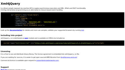 XSLT in-browser implementation image