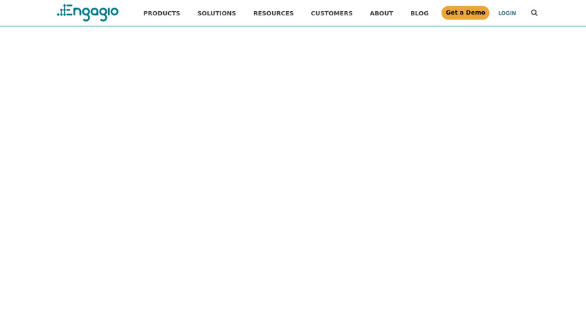 Engagio ABM Platform Landing Page