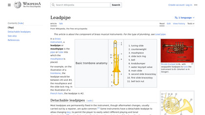 Leadpipe image