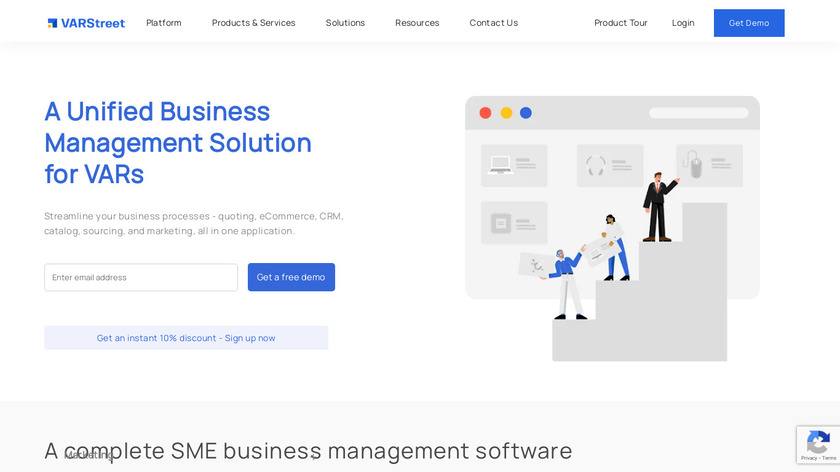 VARStreet XC Landing Page